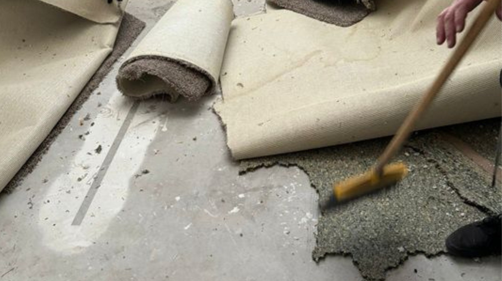 Sewage damage cleanup